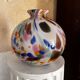 Blown glass vase