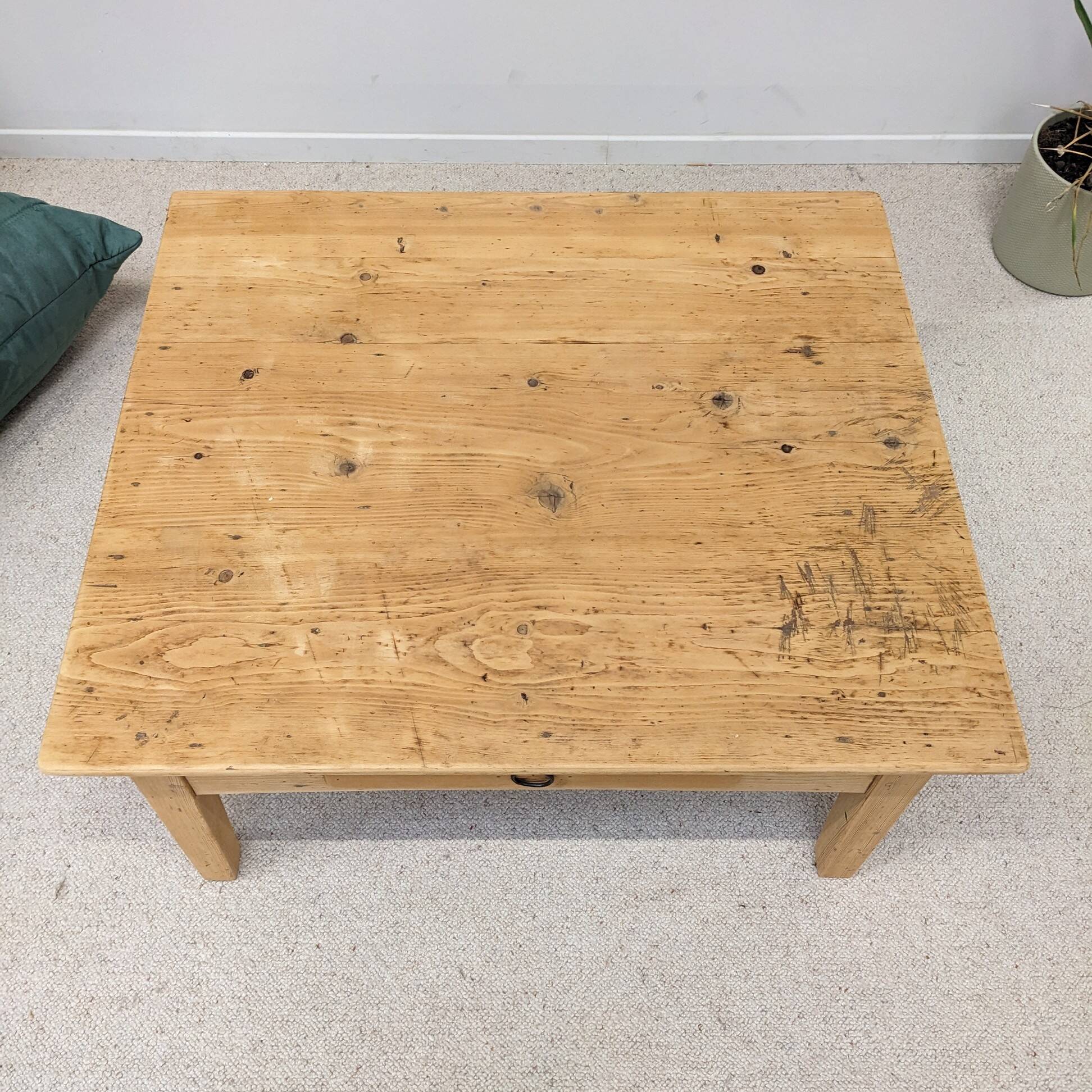 Large vintage coffee table