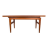 Table Danoise extensible, haute et basse, en teck par Kai kristainsen1960.