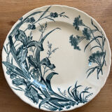 Set of 5 dessert plates Terre de fer Jules Vieillard