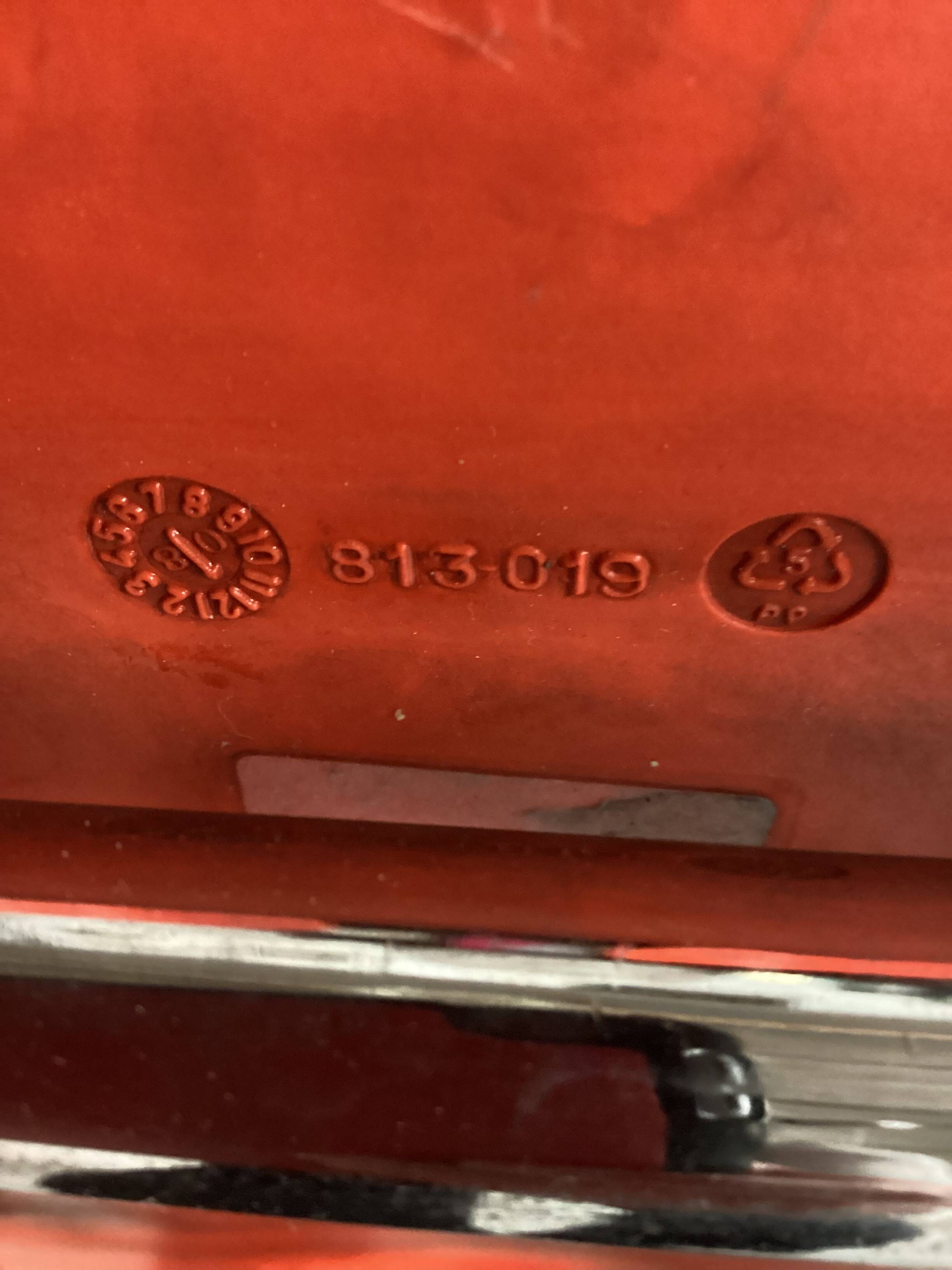 Pair of Tom Vac designer chairs, by Ron Arad