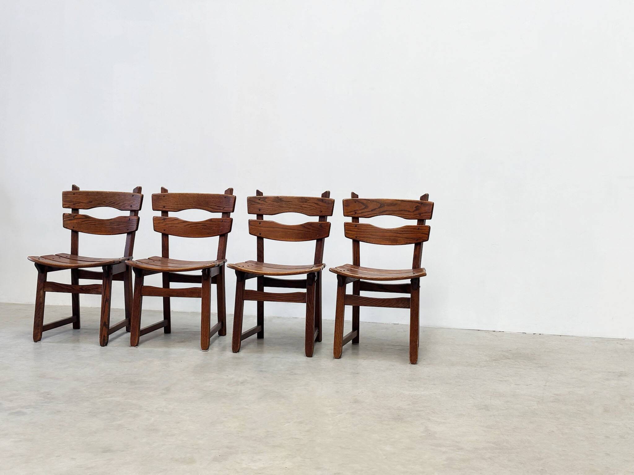 Set of four dining chairs by Dittmann & co