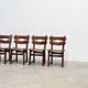 Set of four dining chairs by Dittmann & co