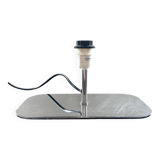 Silver stainless steel lamp base