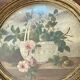 Paire de tableaux, natures mortes fruits et fleurs