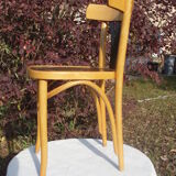 Set of 4 chairs wooden coffee multicore gold and black