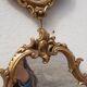 Pair of mirror Baroque style Louis XV gilded
