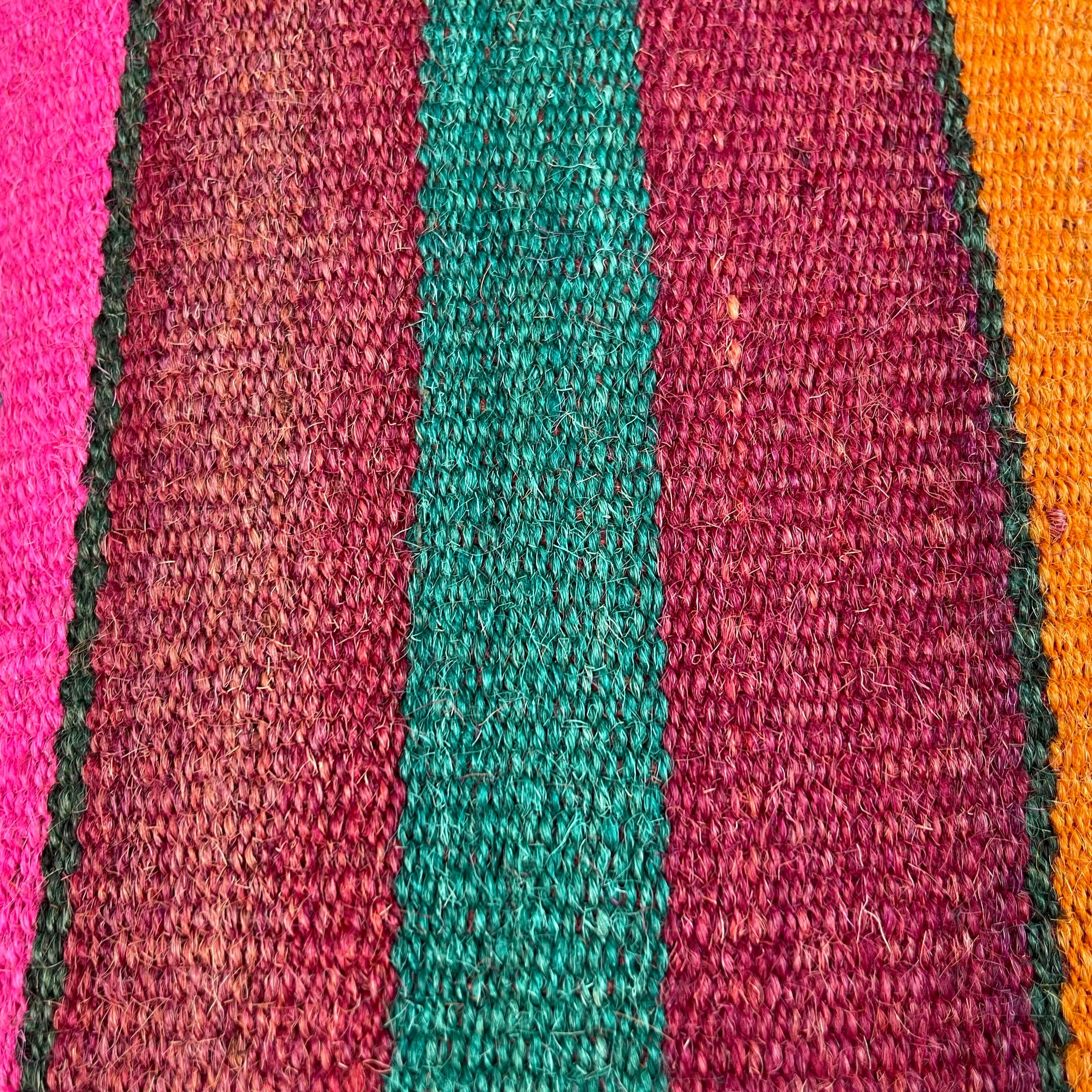 Vintage turkish kilim cushion cover, 30 x 50 cm