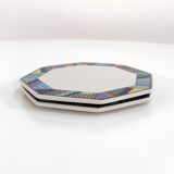 Pair of Scenario Metropol plates by Barbara Brenner for Rosenthal, 1990