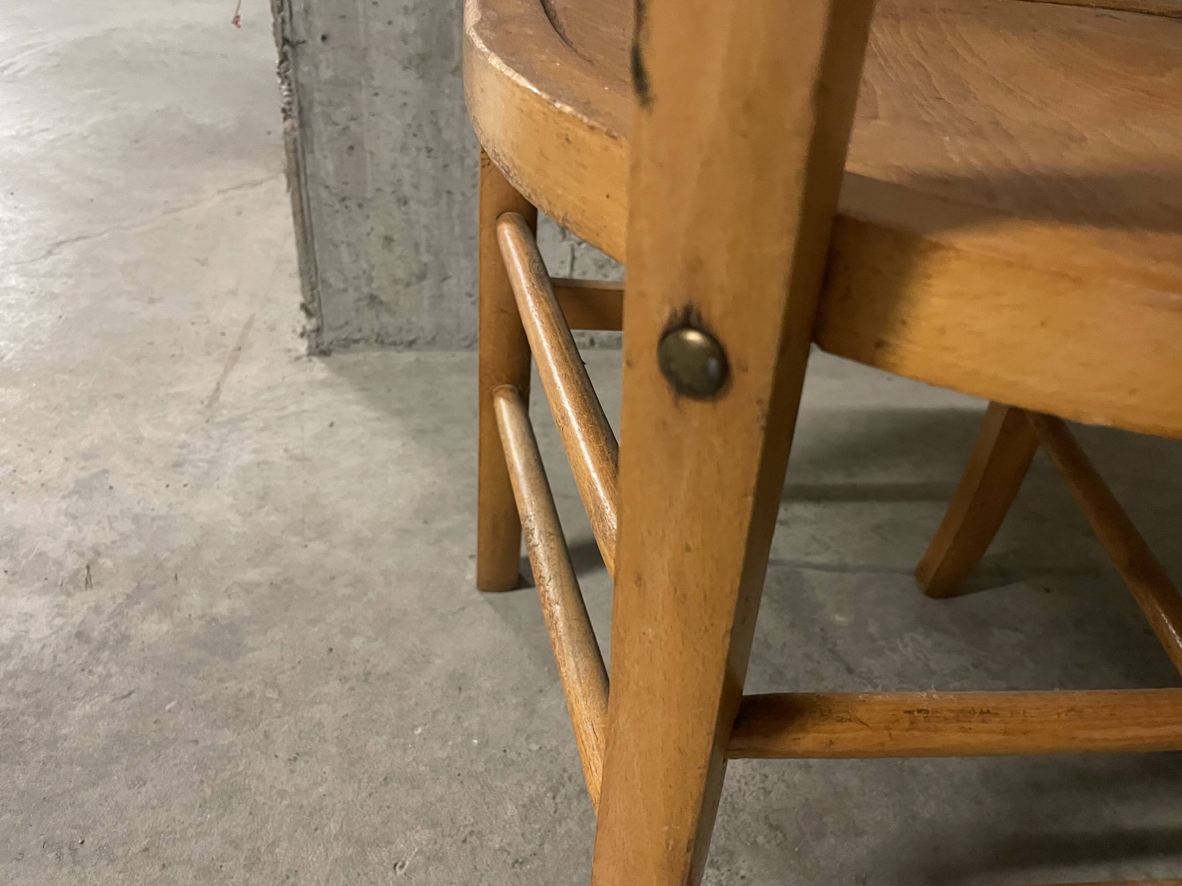 Chaise bistrot années 60
