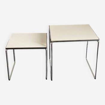 Nest of 2 Space Age Side Tables