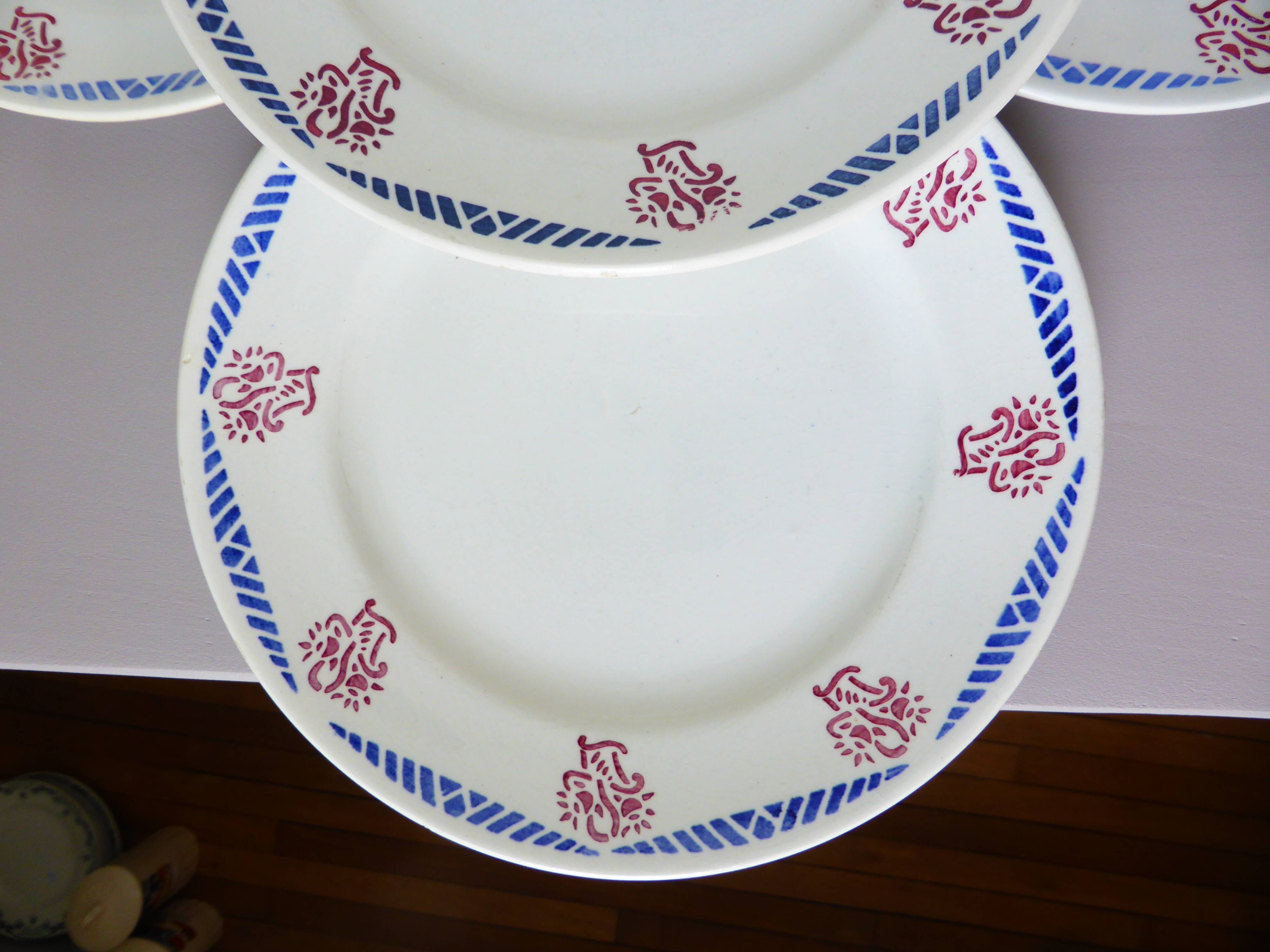 4 flat plates Laurut brothers model Toulouse 2008143