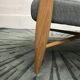 Fauteuil floating zag celadon Red Edition