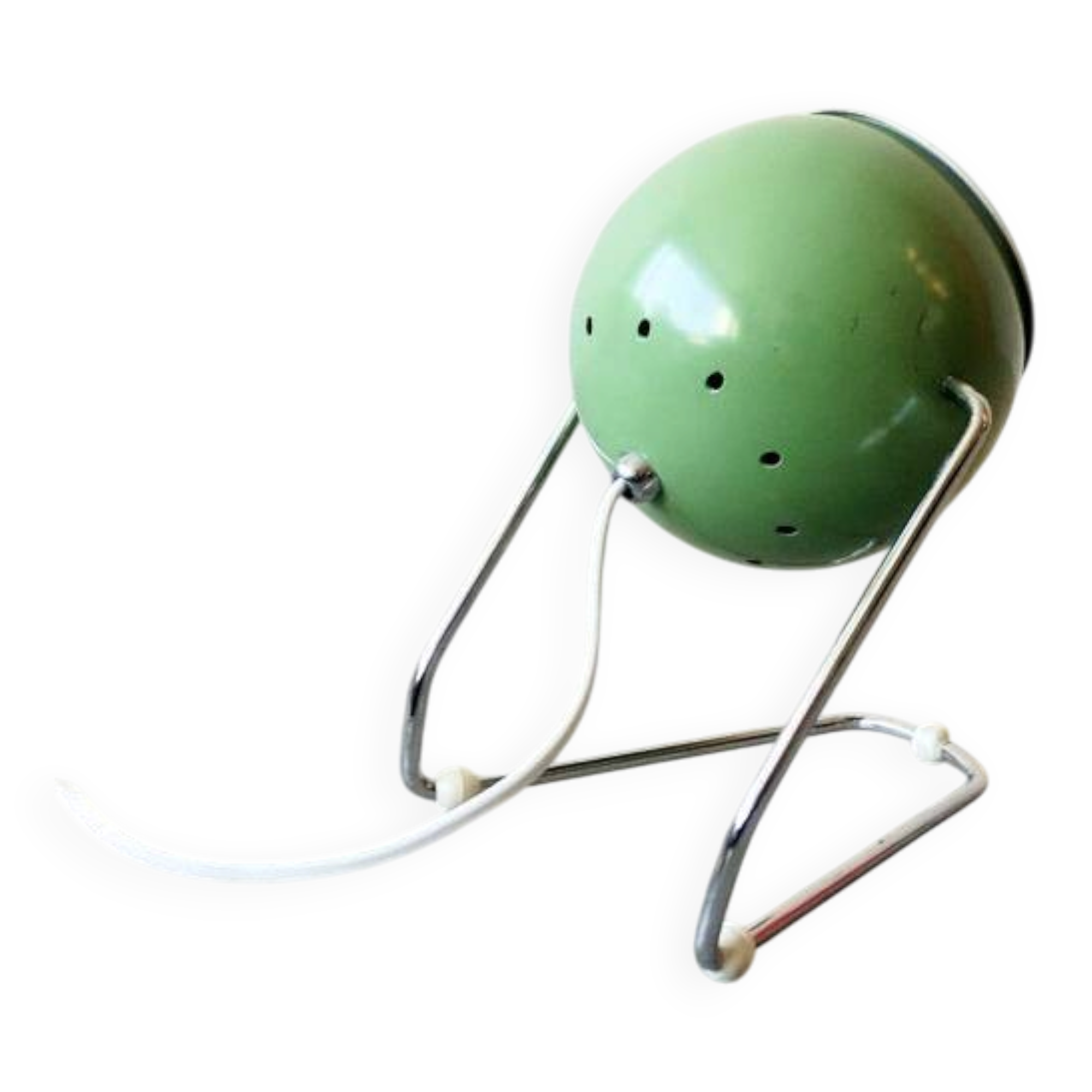 Eye-ball adjustable lamp, 1960s