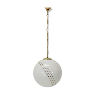 Mid-Century Extra Large Pendant / Kamenický Šenov, 1970's