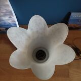 Bedside lamp marble brass tulip glass paste dp 0123259