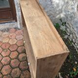 Antique furniture - solid oak shelf