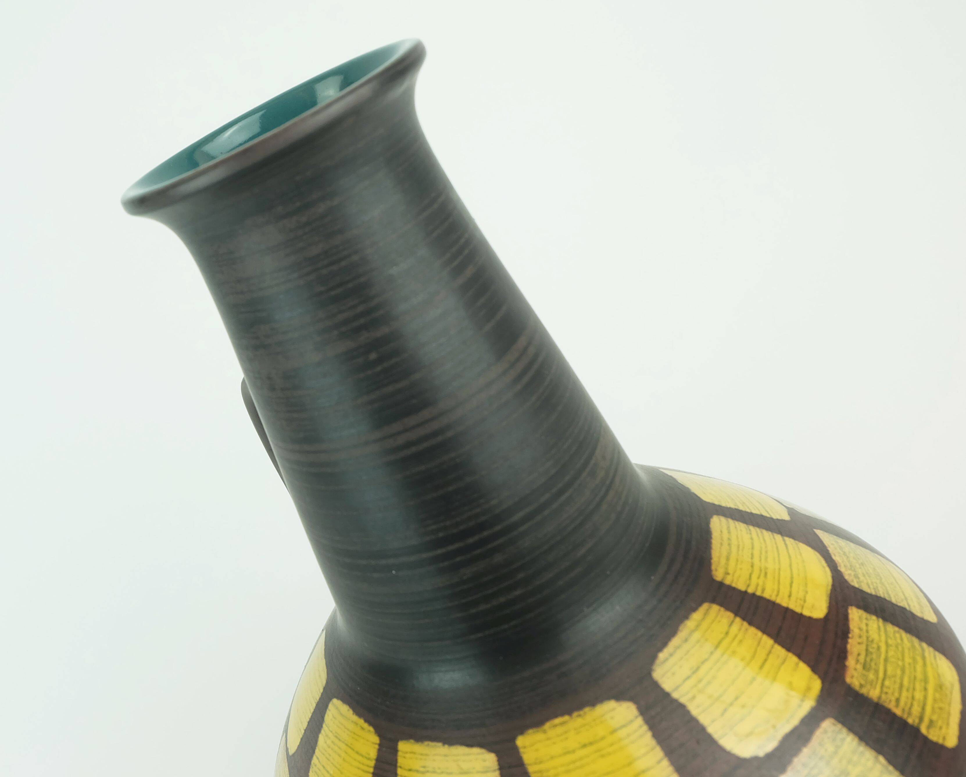 vintage carstens keramik VASE model 1507-27 rare glaze