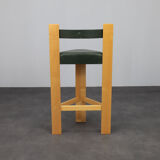 Unique Postmodern Barstools (Set of Three), 1990s