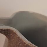 80s speckled stoneware pitcher