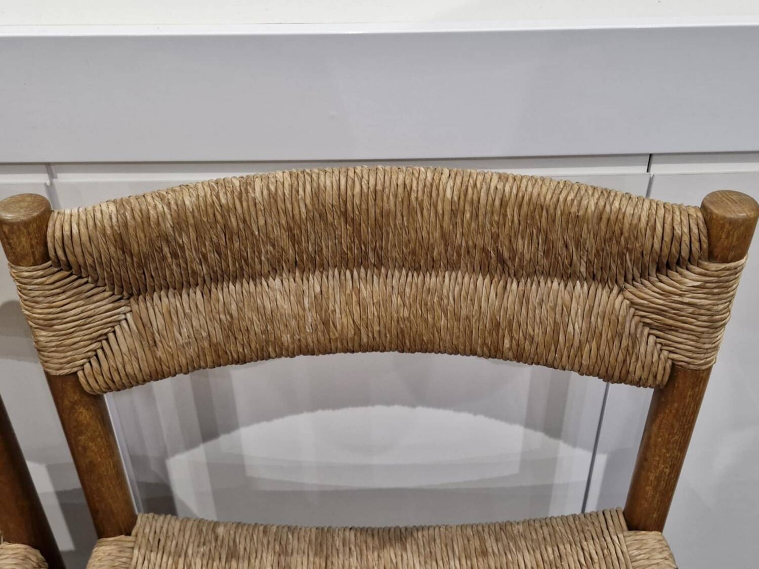 Pair of Dordogne chairs by Robert Sentou, 1950s