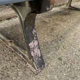 Banc de jardin parc vintage french garden bench type le banc idéal 1960