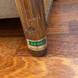Angel Cerdá bedside table in rattan wood and canework