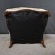 Queen's bergère in carved beech, Louis XV period – mid 18th century