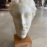 Antique plaster head