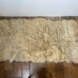 Goat skin rug