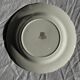 Set of 2 dessert plates with gold trim Gien Quimper D19