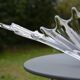 Centre de table, coupe en cristal