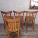 Series of 4 Luterma bistro chairs