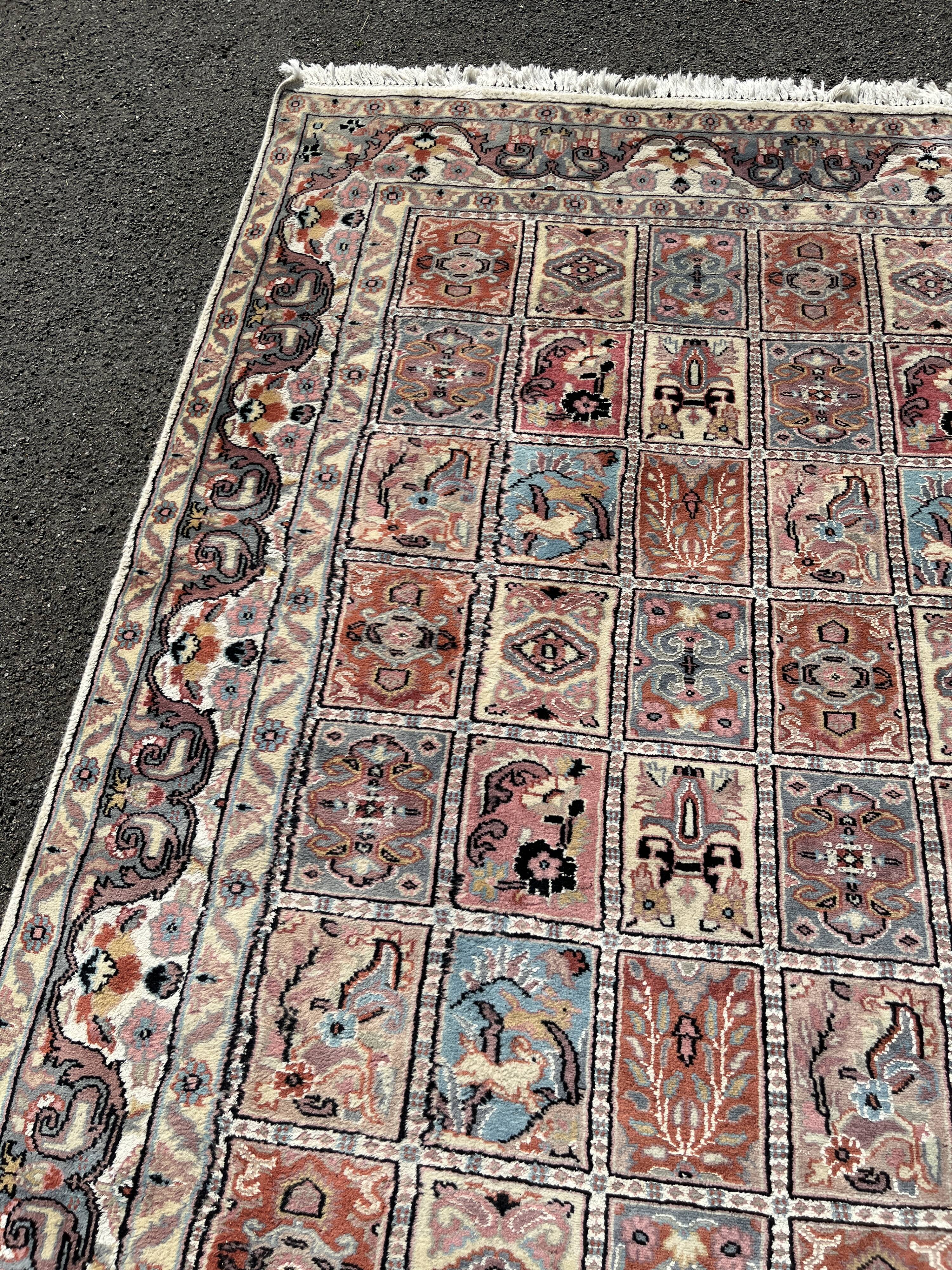 Authentic handmade oriental rug – 2.72 × 1.86