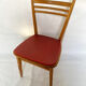 Chaise bistrot rouge