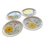 4 assiettes Varese : Sarreguemines : 1960