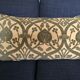 Decorative pillow case in velvet with ottoman turkish 16th century motifs