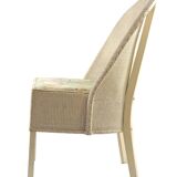 Lloyd Loom Studio style chair with drawer