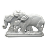 Ceramic elephant by Louis Fontinelle. Art Deco.
