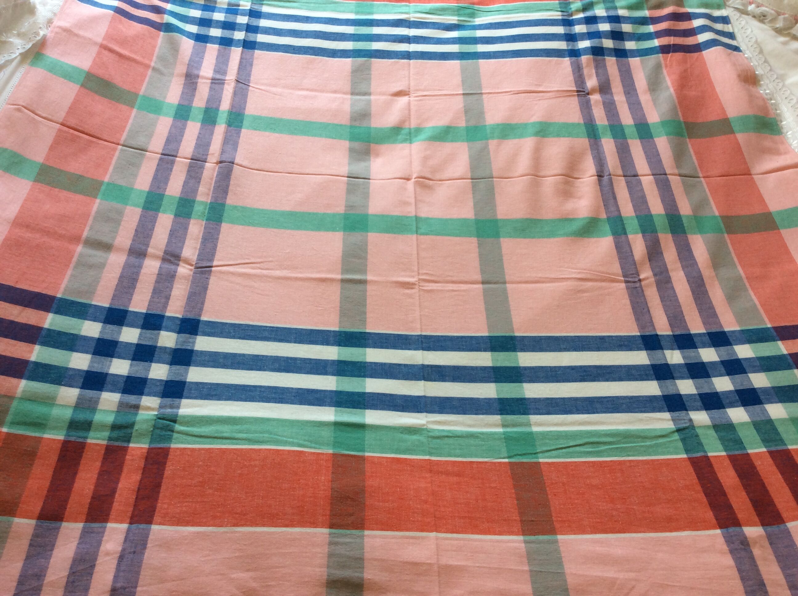 Cotton tablecloth - vintage