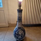 Royal Delft - Mosa Delft par Louis Regout (1832-1905) - Lampe en céramique de forme balustre - XIXe