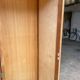 Art Deco wardrobe on wheels