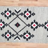 Ethnic wool carpets entirely handmade