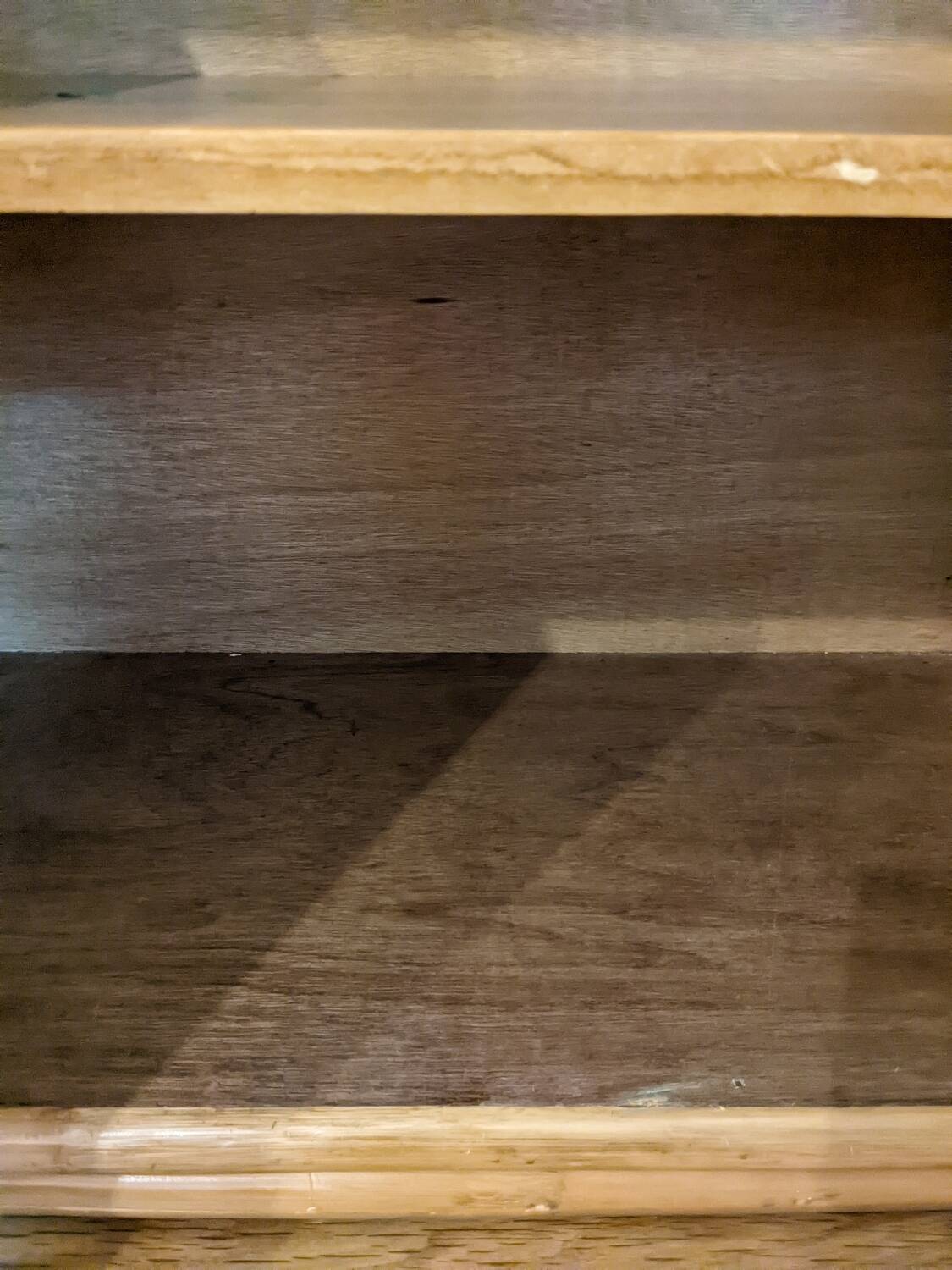 Rattan and wicker chest of drawers