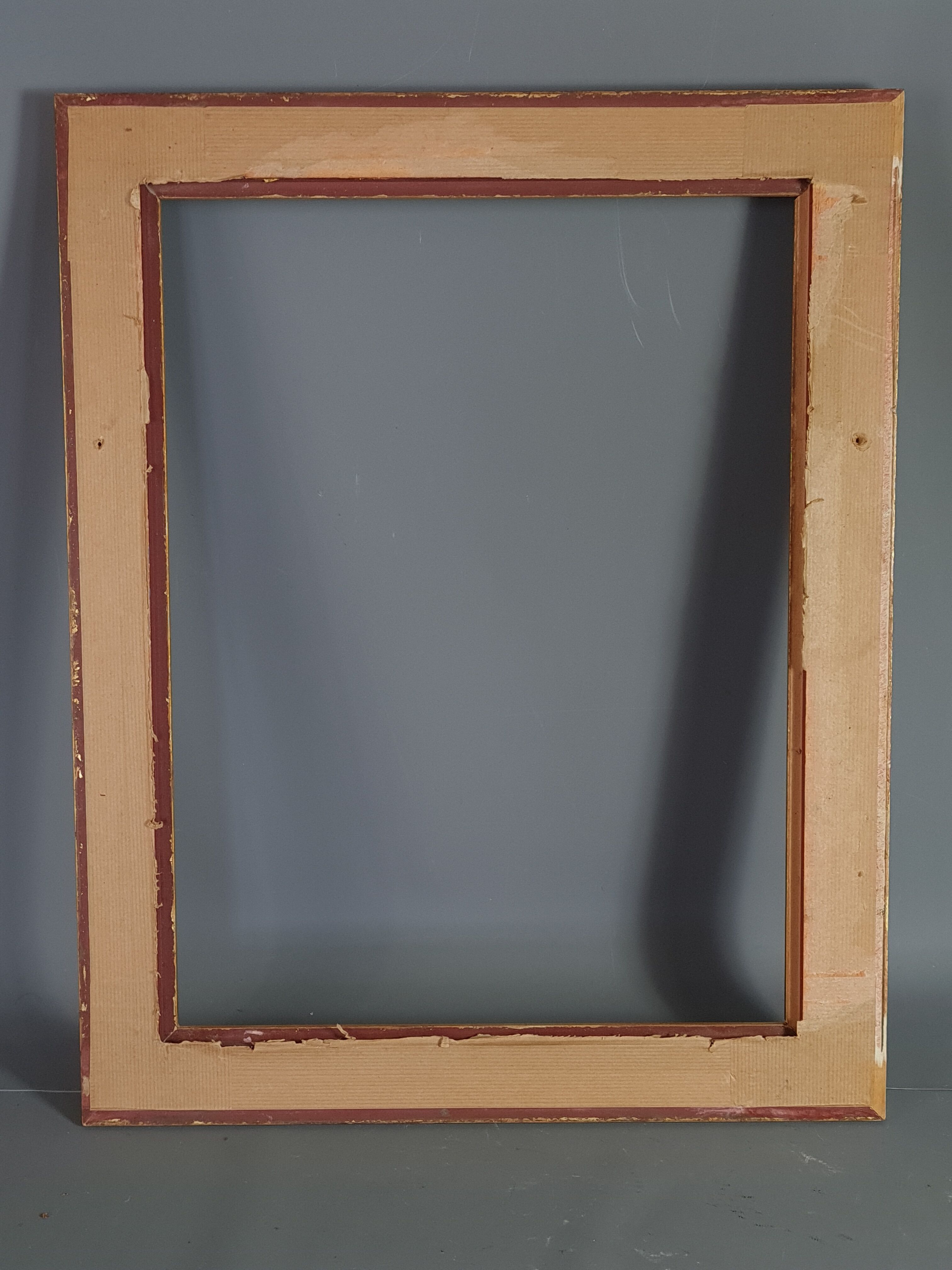 Frame style Louis XIV gilded stucco wood 57x45 cm, leaf 47,5x36 cm SB