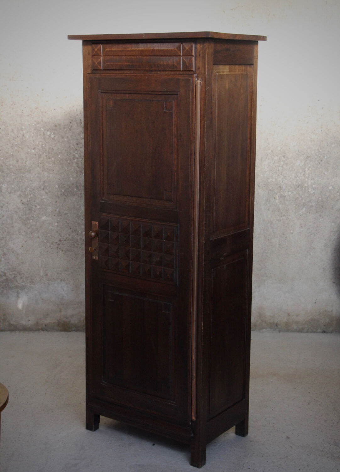 Solid oak wardrobe 1940