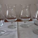 Set of 4 large wine glasses