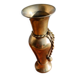 Vintage brass vase