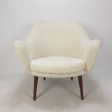 Mid century scandinavian lounge chair, 1950's