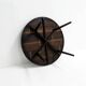 Rural Coffee Table with Contemporary Architecture, Solid Wenge Wood